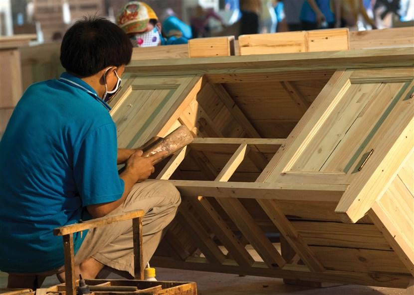 building from reclaimed