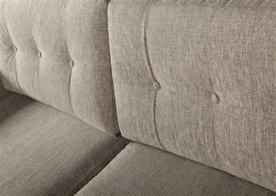 Giorgio grey couch close up