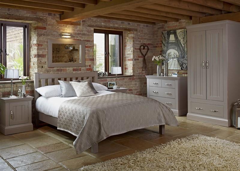 Opal Painted Grey Bedroom Furniture