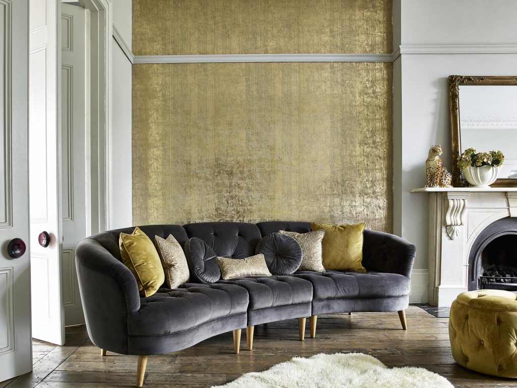 Alexander and James Jean Sofa, hot colourful home trend for 2019