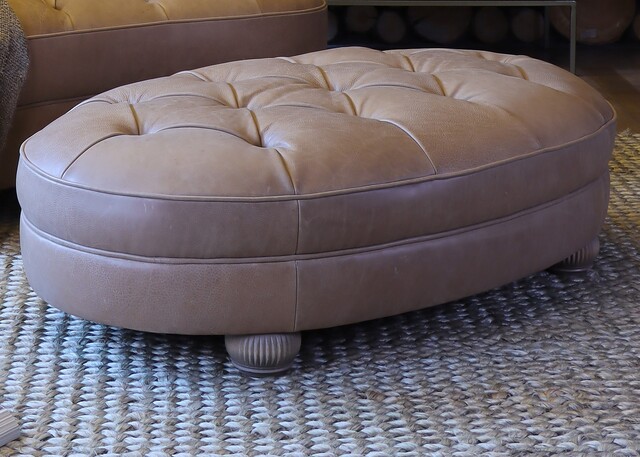 Leather Footstools