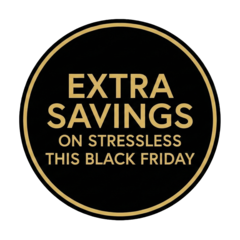 Stressless Buckingham 2 Seater Sofa in Paloma - Black Friday Offer