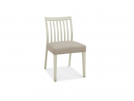Malmo Grey Low Slat Back Chair