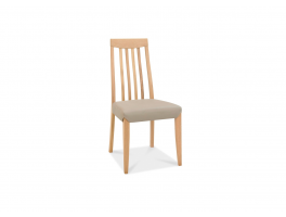 Malmo Oak Slat Back Chair (x2)