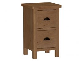 Worcester Oak Small Bedside Cabinet