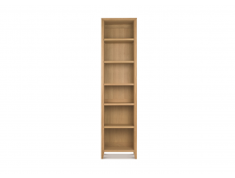 Malmo Oak Narrow Bookcase