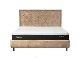 TEMPUR Arc Storage Disc Bed with Quilted Headboard