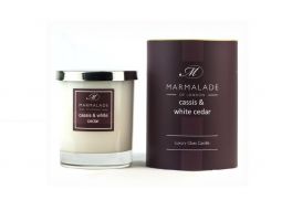 Marmalade of London Glass Jar Candle Cassis & White Cedar