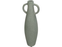 Kavala Blue Earthenware Double Handle Vase