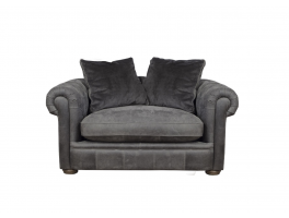Alexander & James The Retreat Leather Snuggler Chair