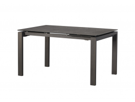 Harris 140cm-180cm Extending Dining Table (Dark Grey)