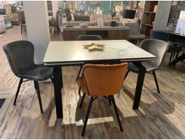 Clearance Ramsey Small Extending Dining Table with 4 Brisbane Chairs