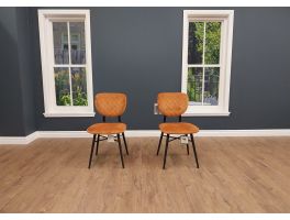 Clearance Ranger Dining Chairs Set Of 2 Copper