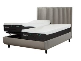 TEMPUR Arc Adjustable Disc Bed with Verticle Headboard