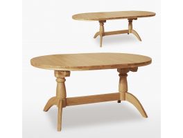 Woodland Living & Dining Extending Oval Table