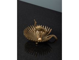 Leaf Trinket Tray with Birds