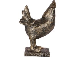 Laura Ashley Gold Hen Ornament