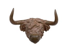 Murchie Rustic Highland Cow Wall Plaque