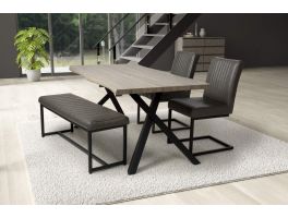 Riga 1.6m Curved Dining Table