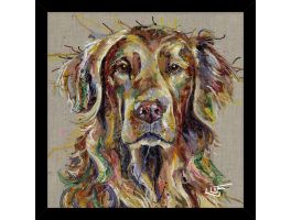 Spaniel Framed Dog Picture