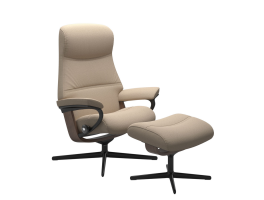 Stressless Philip Cross Chair with Footstool