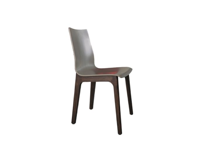 Bontempi Casa Alfa Wooden Dining Chair