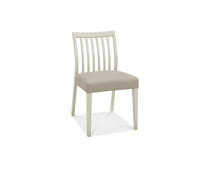 Malmo Grey Low Slat Back Chair