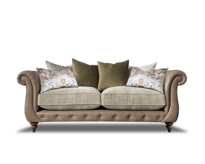 Alexander & James Utopia Mixed Pillow Back 2 Seater Sofa
