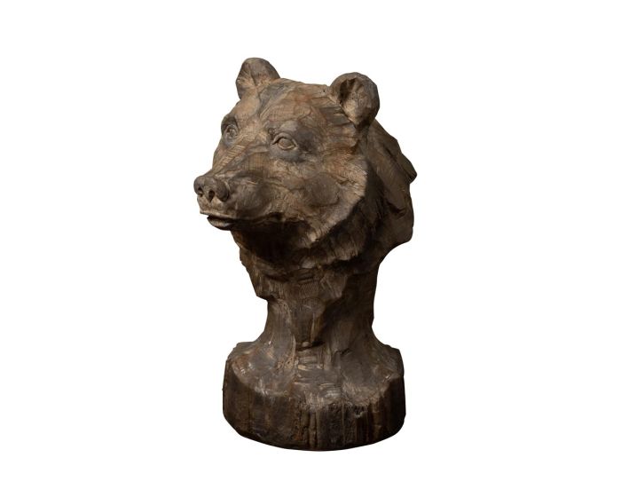 Brown Bear Head Ornament