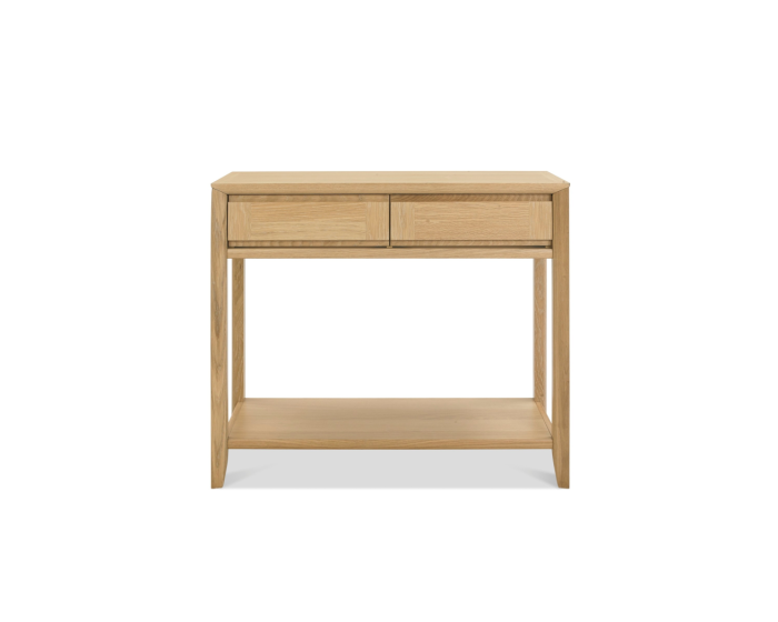 Malmo Oak Console Table with Drawer