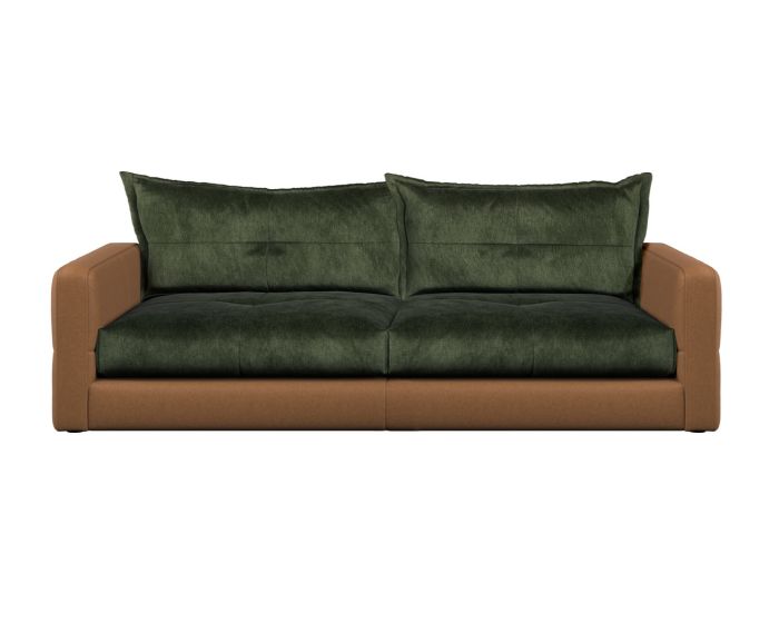 Alexander & James Quinn 4 Seater Split Mixed Sofa