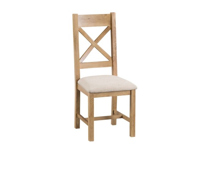 Kendall Cross Back Chair Fabric