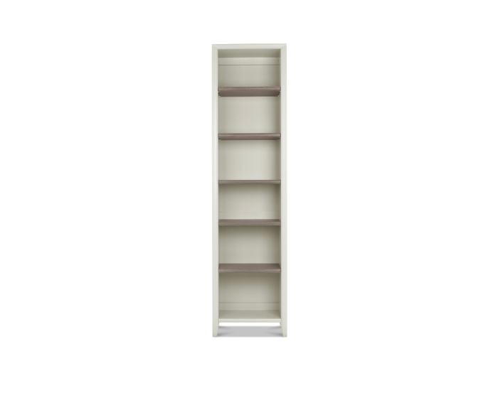 Malmo Grey Narrow Bookcase