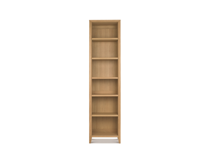 Malmo Oak Narrow Bookcase