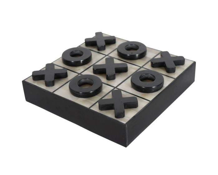 Chollerford Bone Inlay Noughts and Crosses Game