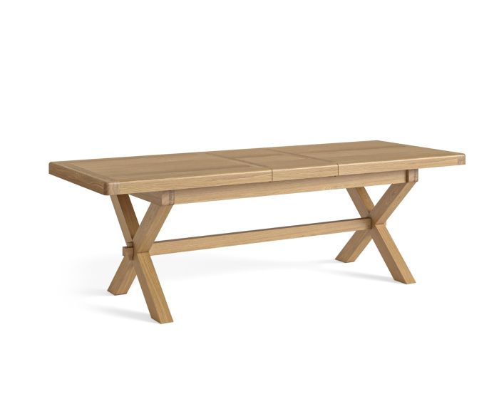 Bretagne Cross Leg Extending Dining Table
