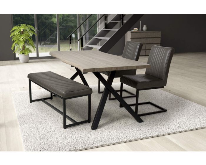 Riga 1.6m Curved Dining Table