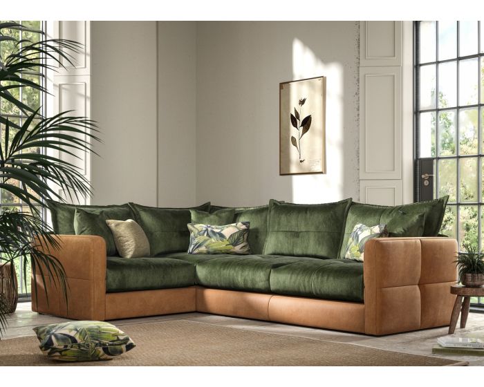 Alexander & James Quinn 1 Corner 3 Fabric Corner Group Closed