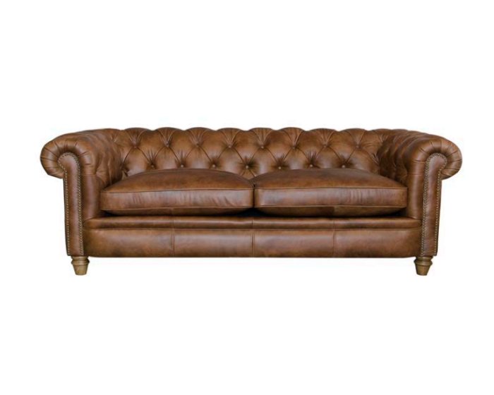 Alexander & James Abraham Junior Large Leather Sofa