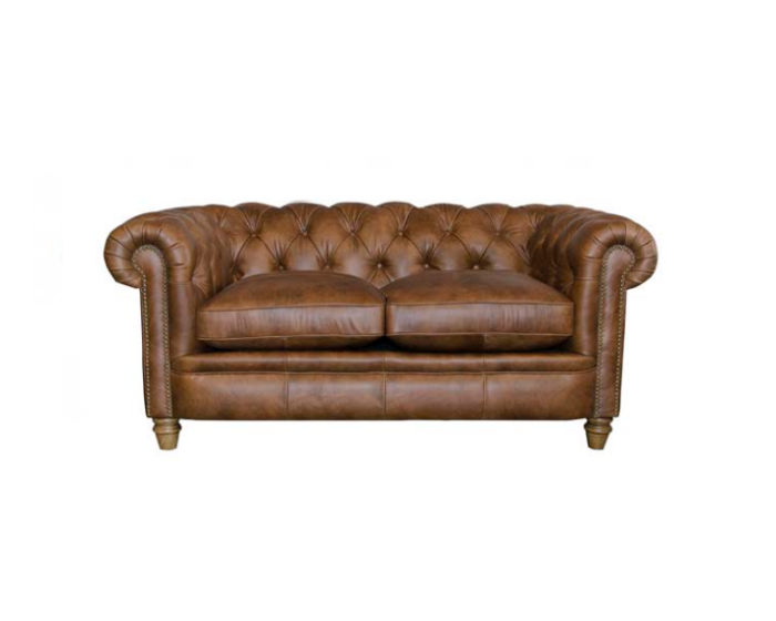 Alexander & James Abraham Junior Small Leather Sofa