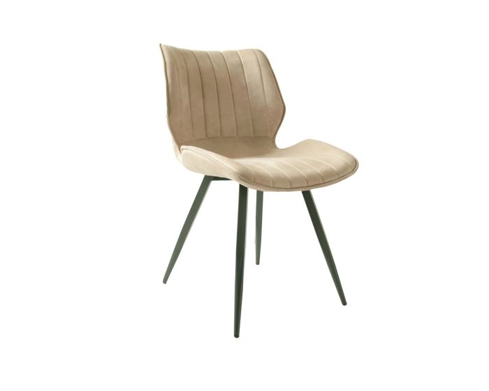 Bluebone Alfa Moleskin Dining Chair Oyster (x2)