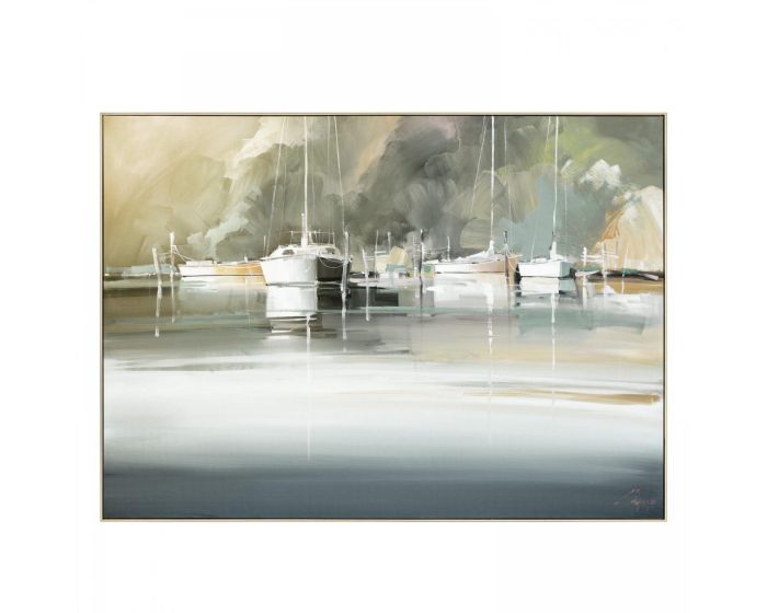 Marina Morning Framed Picture