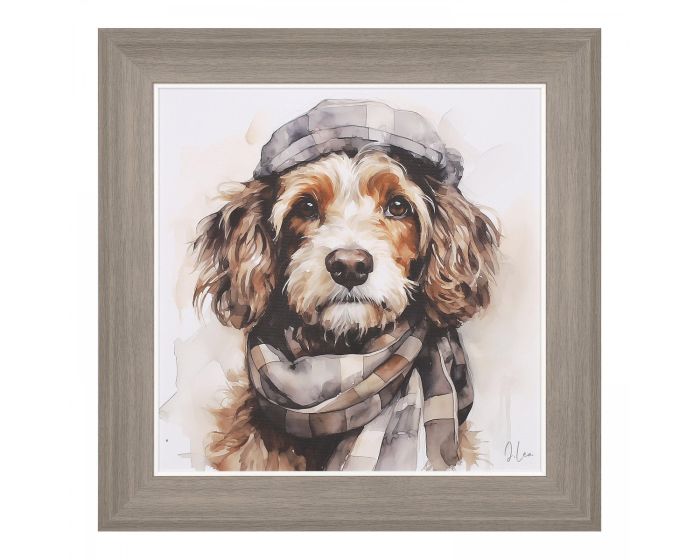 Archie Framed Dog Picture