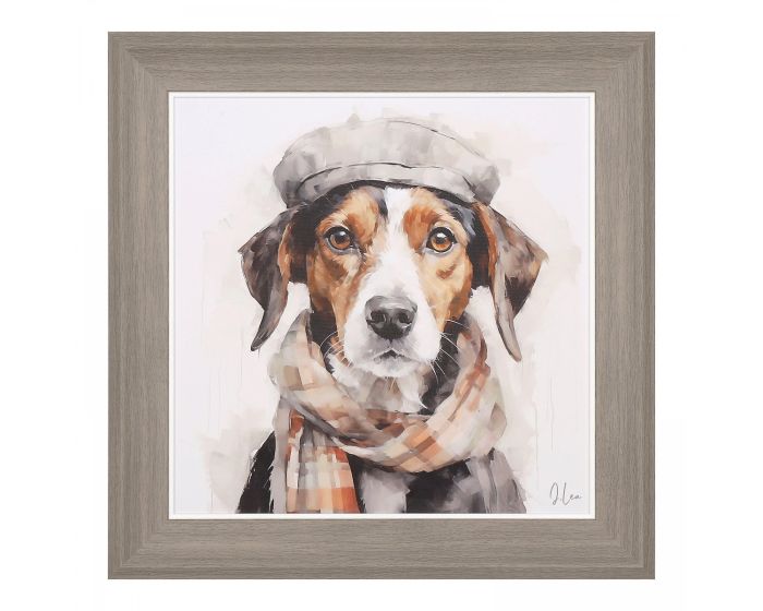 Jack Framed Watercolour Dog Picture