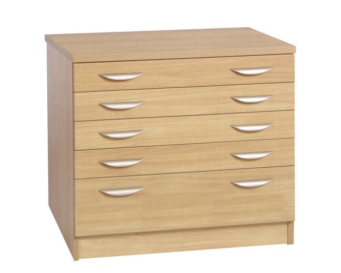 Home Office A2 Plan Chest With Deep Lower Drawer