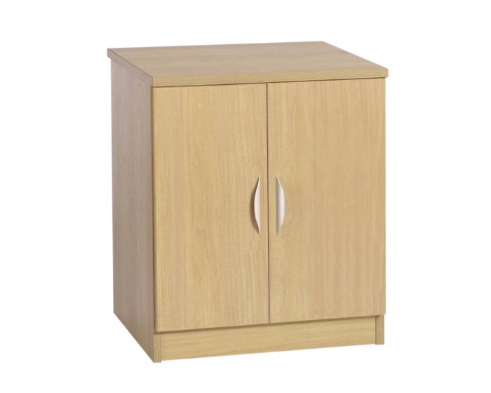 Home Office Small 2 Door Desk Height Cupboard