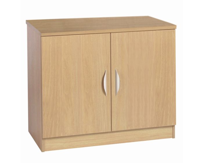 Home Office Large 2 Door Desk Height Cupboard
