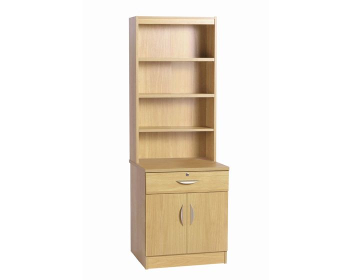 Home Office Cupboard Drawer Chest With OSD Hutch