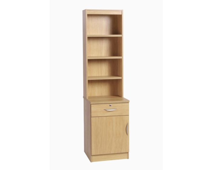 Home Office Cupboard Drawer Unit with OSC Hutch