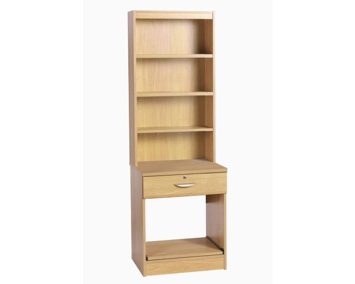 Home Office Printer/Scanner Desk Drawer Unit With OSD Hutch
